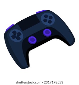 Gamepad video game controller isolated, gaming and technology concept