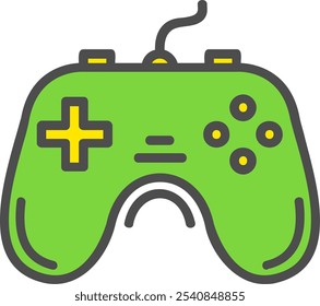 GamepadVector Icon Outline Filled Style