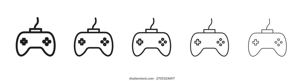 Gameplay icon design, logo, app, UI. Vector illustration, EPS
