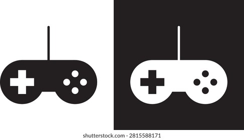 Gameplay icon linear graphics set..