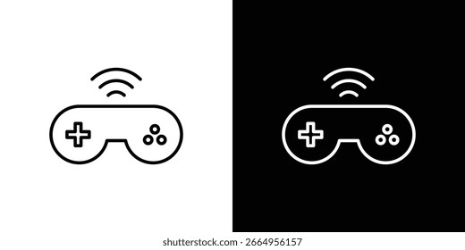 Gameplay icon vector illustration - high quality black style vector icons