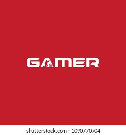Gamer Army Logo Vector Illustration