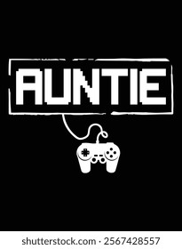 Gamer Auntie Video Game Art File.