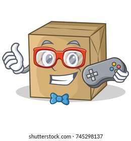 Gamer cardboard character collection