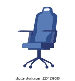 gamer chair design over white