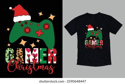 Gamer Christmas, Christmas day t shirt 