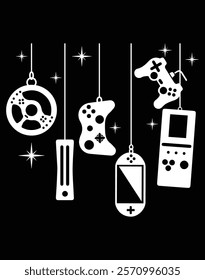 Gamer Christmas Video Game Controller Xmas