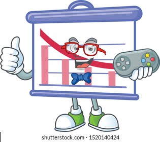 Gamer down graphic board for decrease report