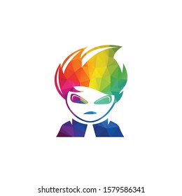 Gamer esport mascot logo design	

