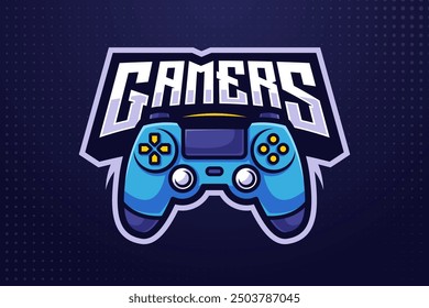 Gamer Esports Logo Template for Gaming Team or Game Tournament