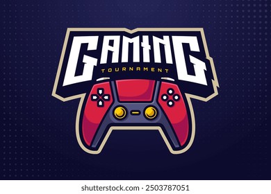Gamer Esports Logo Template for Gaming Team or Game Tournament
