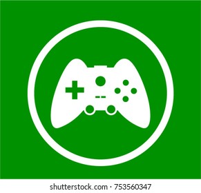 Gamer icon, ui design icon vector