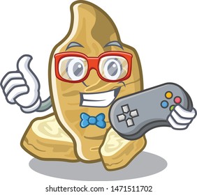 Gamer jerusalem artichoke isolated in the cartoon