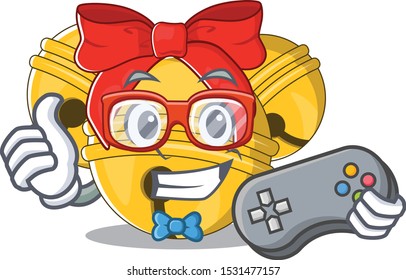 Gamer Jingle bell in the character shape