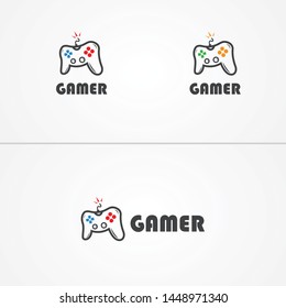 Gamer logo template for company or personal