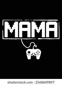 Gamer Mama Video Game Art File.