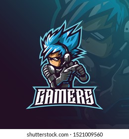 Gamer Logo Images Stock Photos Vectors Shutterstock