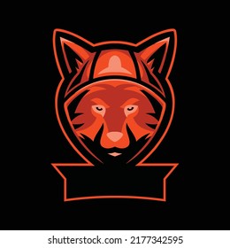 Gamer mascot logo design vector. Gamer illustration for sport team. Men in hood sweater vector illustration. Modern illustration concept style for badge