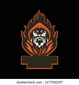 Gamer mascot logo design vector. Gamer illustration for sport team. Men in hood sweater vector illustration. Modern illustration concept style for badge