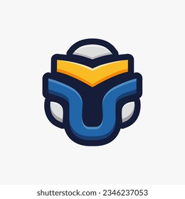 Gamer mascot logo design vector. fit for Gamers illustration for sports team. hood sweater vector illustration. Modern illustration concept style for badge