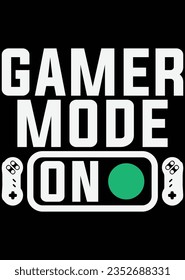 Gamer Mode On eps cut file for cutting machine
