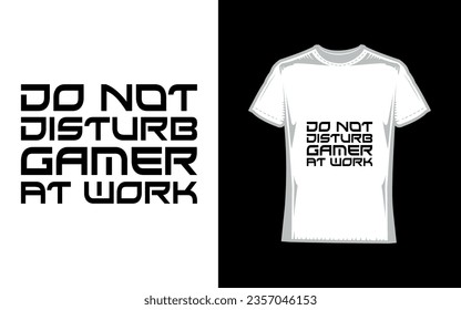 Gamer mode on, Gaming T-Shirt Design