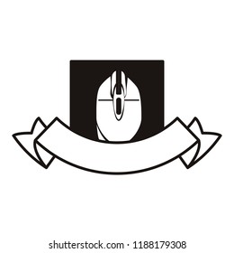 Gamer mouse device emblem