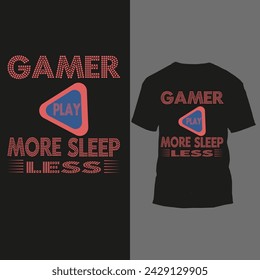 gamer play more sleep less