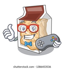Gamer pork rinds in the mascot shape