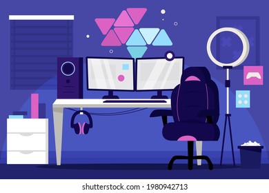 1,736 Gaming setup background Images, Stock Photos & Vectors | Shutterstock