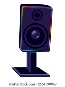 Gamer-Setup-Lautsprechersymbol einzeln