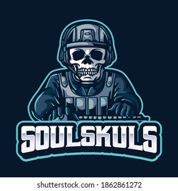 Gamer space alien astronout galaxy traveler sports and esports mascot logo for team and streaming