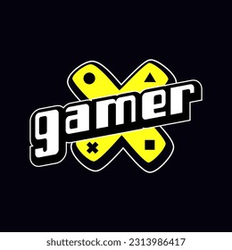 gamer, streetwear  graphic t shirt design and ideas template.