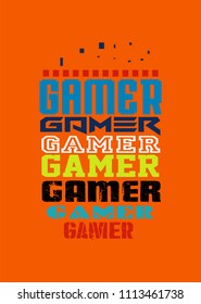 gamer t shirt design