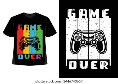 Gamer T-shirt Design Gaming Apparel 