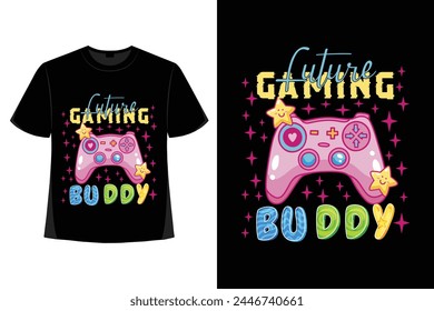 Gamer T-shirt Design Gaming Apparel 