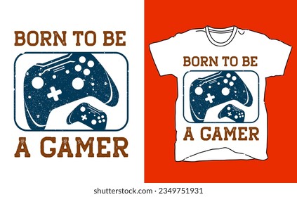 Gamer t-shirt design Vector illustration. I paused my game to be here. T-shirt Design vector, Trendy, apparel, Gaming t shirt