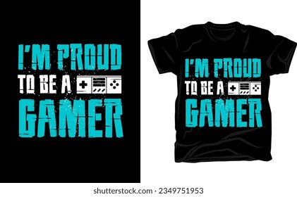 Gamer t-shirt design Vector illustration. I paused my game to be here. T-shirt Design vector, Trendy, apparel, Gaming t shirt