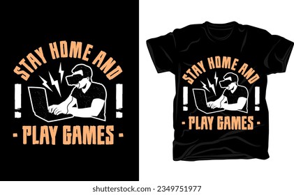 Gamer t-shirt design Vector illustration. I paused my game to be here. T-shirt Design vector, Trendy, apparel, Gaming t shirt