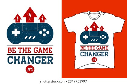 Gamer t-shirt design Vector illustration. I paused my game to be here. T-shirt Design vector, Trendy, apparel, Gaming t shirt