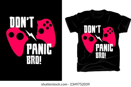 Gamer t-shirt design Vector illustration. I paused my game to be here. T-shirt Design vector, Trendy, apparel, Gaming t shirt