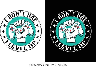 Gamer T-shirt Designs Vector Graphic Designs 