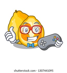 Gamer ugli fruit in the cartoon fridge