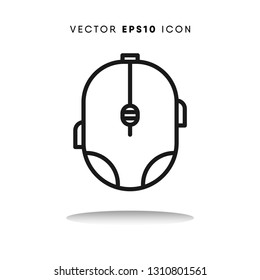 Gamer vector icon