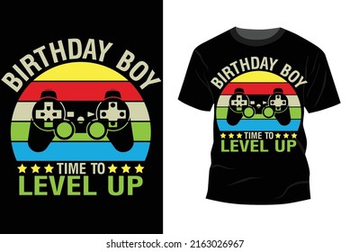 Gamers T Shirt Design - Gaming T-shirt Design Vector Graphic