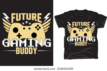 Gamers world T-shirt Design graphics. Vector joysticks gaming controller slogan texts typography vectors video game t-shirt designs.Gamer Quotes and Slogan good for T-Shirt.