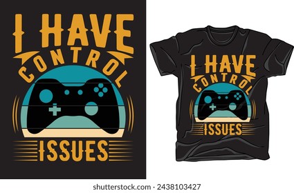 Gamers world T-shirt Design graphics. Vector joysticks gaming controller slogan texts typography vectors video game t-shirt designs.Gamer Quotes and Slogan good for T-Shirt.