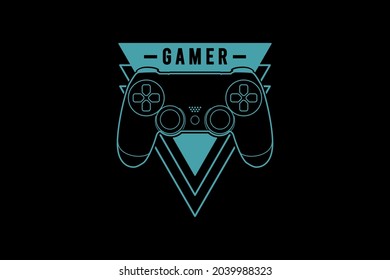 Gamer,t shirt merchandise mock up typography