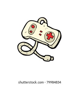 games console cartoon