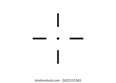 Juegos Pistola Golpear Punto de destino Icono de Vector